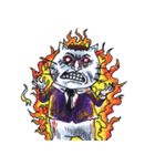 Make Me Monster : Forever Alone Cat（個別スタンプ：38）