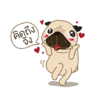 Kaoneaw The Pug（個別スタンプ：7）