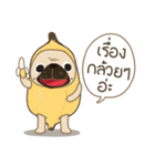 Kaoneaw The Pug（個別スタンプ：40）