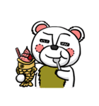 レオナルド クマ（個別スタンプ：8）