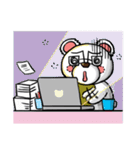 レオナルド クマ（個別スタンプ：40）