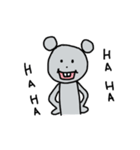 ちょっとでっぱのネズミ（個別スタンプ：7）