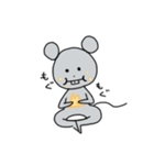 ちょっとでっぱのネズミ（個別スタンプ：11）