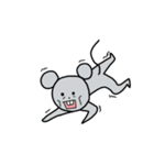 ちょっとでっぱのネズミ（個別スタンプ：12）