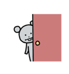 ちょっとでっぱのネズミ（個別スタンプ：20）