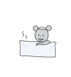 ちょっとでっぱのネズミ（個別スタンプ：31）