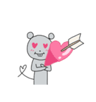 ちょっとでっぱのネズミ（個別スタンプ：35）