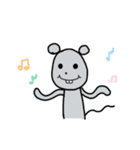 ちょっとでっぱのネズミ（個別スタンプ：36）