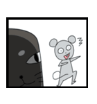 ちょっとでっぱのネズミ（個別スタンプ：38）