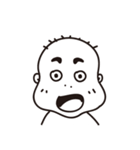 Ugly bald（個別スタンプ：6）