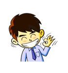 Mookub : The officer（個別スタンプ：3）