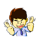 Mookub : The officer（個別スタンプ：5）