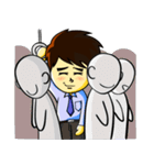 Mookub : The officer（個別スタンプ：9）