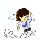 Mookub : The officer（個別スタンプ：11）