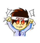 Mookub : The officer（個別スタンプ：18）