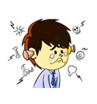Mookub : The officer（個別スタンプ：25）