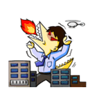 Mookub : The officer（個別スタンプ：31）