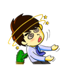 Mookub : The officer（個別スタンプ：32）