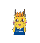FORWELL-AutoLong Say Hello（個別スタンプ：6）
