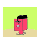 白猫コハク君と黒猫ムギちゃんのスタンプ（個別スタンプ：29）
