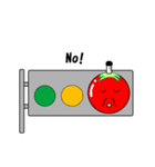 プチトマ殿(トマト)とスイ家老(スイカ)（個別スタンプ：38）