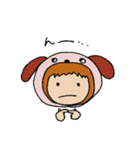 どうぶつかぶり隊（個別スタンプ：37）