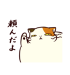 ぐーたら三毛猫にゃんこ3（個別スタンプ：19）
