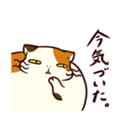 ぐーたら三毛猫にゃんこ3（個別スタンプ：37）