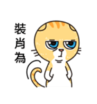 Crazy cat for the funny chat（個別スタンプ：21）