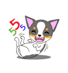 Chihuahua Kaao nieow ＆ Moo bping（個別スタンプ：7）