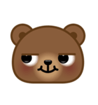 Coffee Bear 4 (Facial Expression)（個別スタンプ：1）