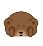 Coffee Bear 4 (Facial Expression)（個別スタンプ：20）