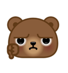 Coffee Bear 4 (Facial Expression)（個別スタンプ：23）