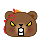 Coffee Bear 4 (Facial Expression)（個別スタンプ：26）