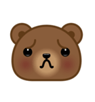 Coffee Bear 4 (Facial Expression)（個別スタンプ：32）