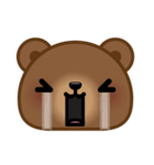 Coffee Bear 4 (Facial Expression)（個別スタンプ：33）