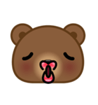 Coffee Bear 4 (Facial Expression)（個別スタンプ：36）