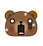 Coffee Bear 4 (Facial Expression)（個別スタンプ：40）