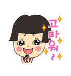 イプニの韓国語(和訳無し)（個別スタンプ：7）