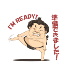 Makmak The Sumo Wrestle（個別スタンプ：3）