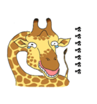 Giraffe Panay（個別スタンプ：38）