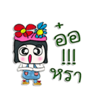 My name Masaru.^_^（個別スタンプ：16）