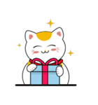 Kawaii Neko The Lucky Cat（個別スタンプ：4）