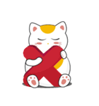 Kawaii Neko The Lucky Cat（個別スタンプ：22）