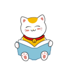 Kawaii Neko The Lucky Cat（個別スタンプ：24）