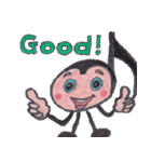 音符のNOTE君です（個別スタンプ：5）
