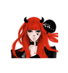 REA (Red devil girl)（個別スタンプ：5）
