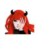 REA (Red devil girl)（個別スタンプ：16）