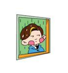 A Tie-Wearing Boy（個別スタンプ：10）