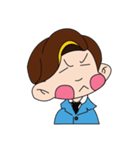 A Tie-Wearing Boy（個別スタンプ：23）